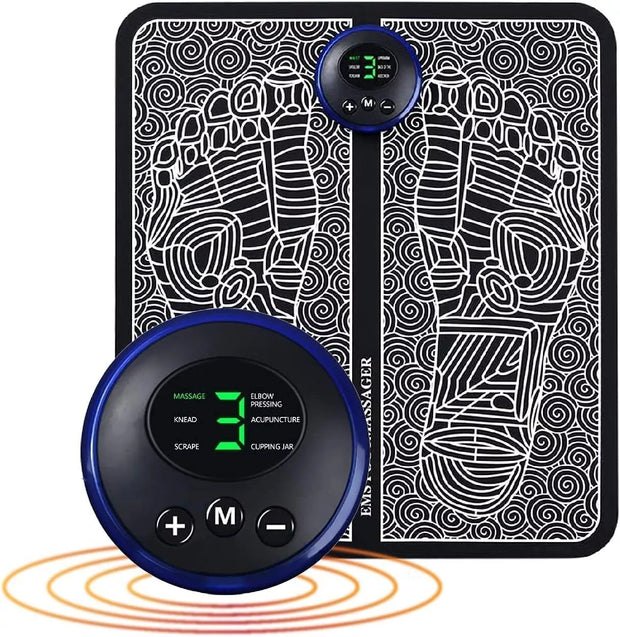 Tapis de Massage Électrique EMS – Relaxation Totale des Pieds !