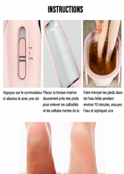 Appareil Électrique pour avoir des pieds lisses