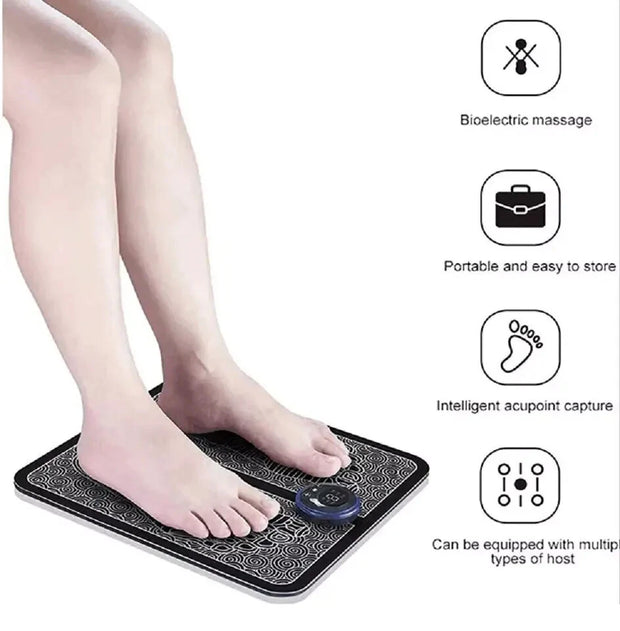 Tapis de Massage Électrique EMS – Relaxation Totale des Pieds !