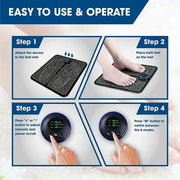 Tapis de Massage Électrique EMS – Relaxation Totale des Pieds !