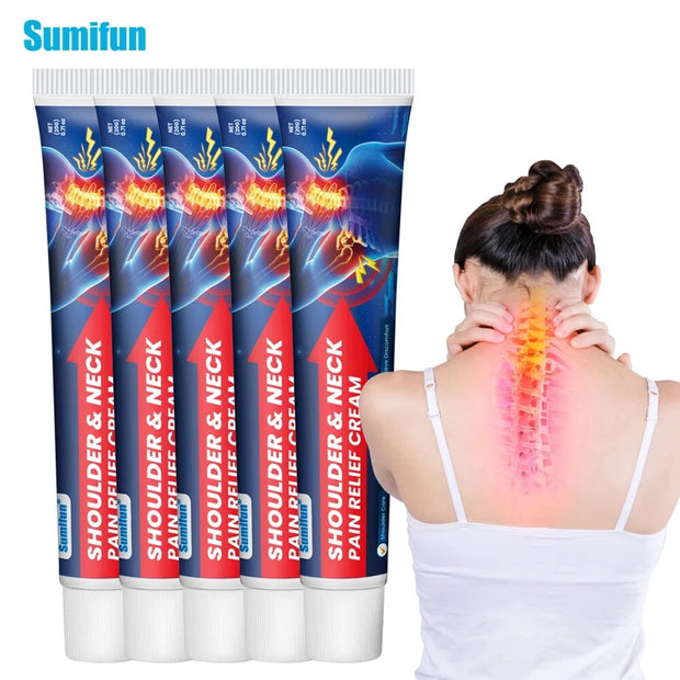 Crème Anti-Douleur Cou & Épaules – Soulagement Instantané !