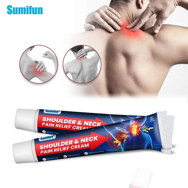 Crème Anti-Douleur Cou & Épaules – Soulagement Instantané !