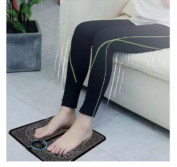 Tapis de Massage Électrique EMS – Relaxation Totale des Pieds !